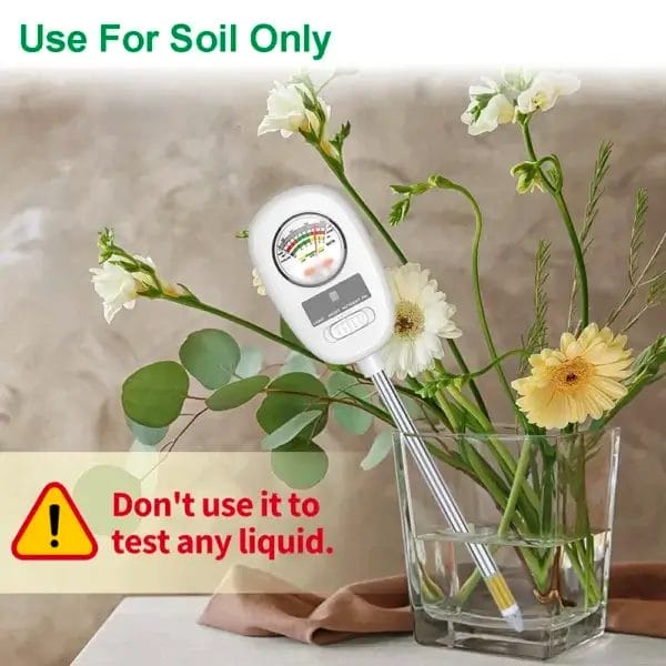 Gardening Kit: 4-in-1 Soil Moisture & PH Tester - Image 6