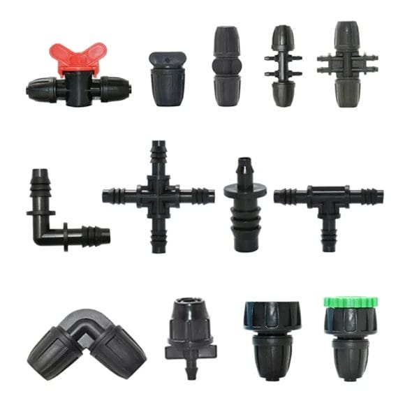 Gardening Kit: Water Pipe Connectors & Fittings