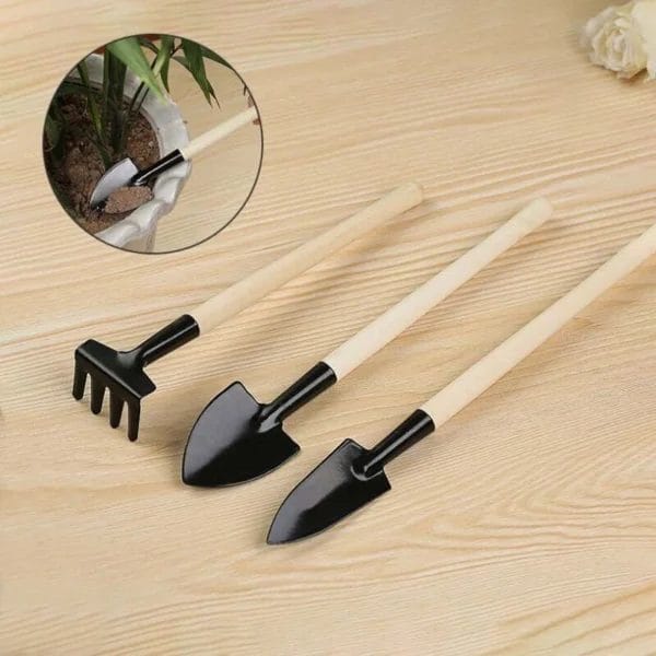 Gardening Kit: Ergonomic Trowel and Rake Tools - Image 3