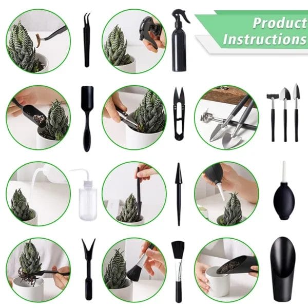 Gardening Kit: 8-14pcs Succulent Tool Set - Image 5