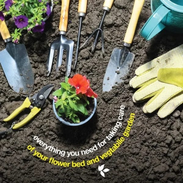 Gardening Kit: 10-Piece Tool Set with Bag and Gloves - Image 5