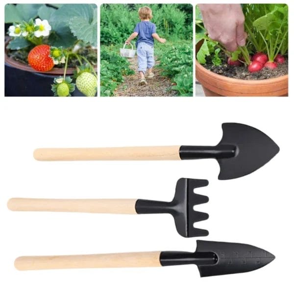 3PCS Indoor Gardening Kit with Iron Shovel - Image 5